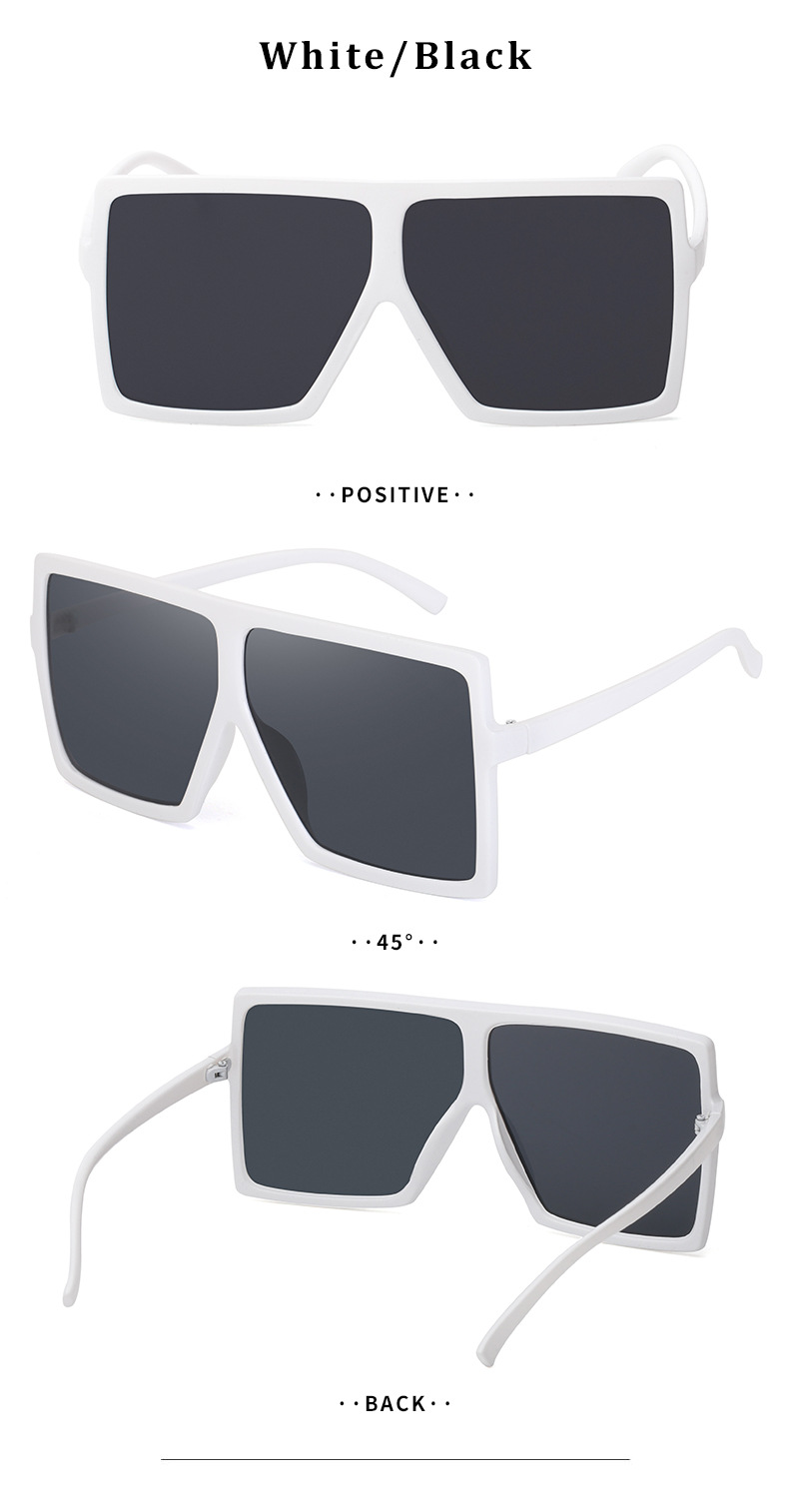 New Fashion Simple Style Frame Sunglasses display picture 11