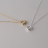 Necklace, chain for key bag , ring, pendant, silver 925 sample, 925 sample silver, Korean style, simple and elegant design