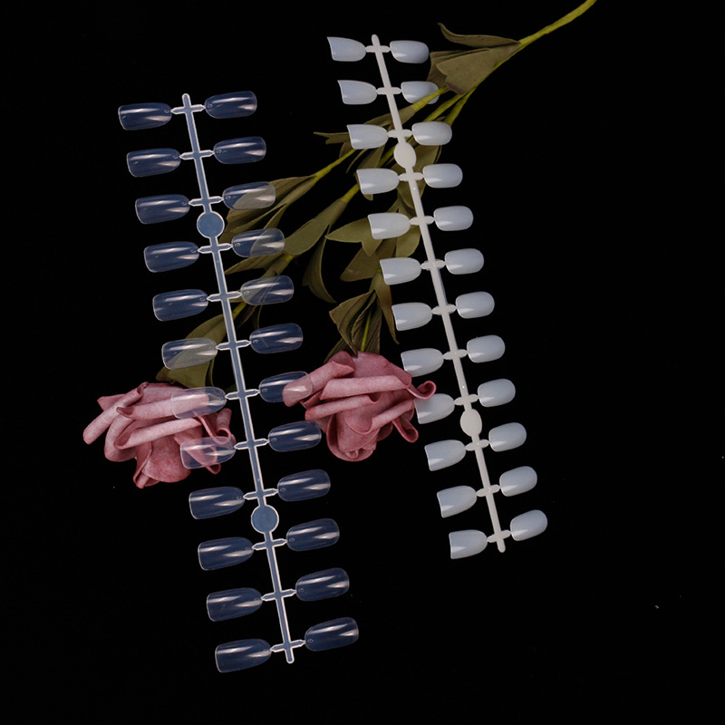 Cruz-Frontera de color de uñas pieza cabeza redonda 6 # tarjeta de color hueco pantalla muestra Tarjeta de color falso clavo tarjeta 240 piezas/bolsa