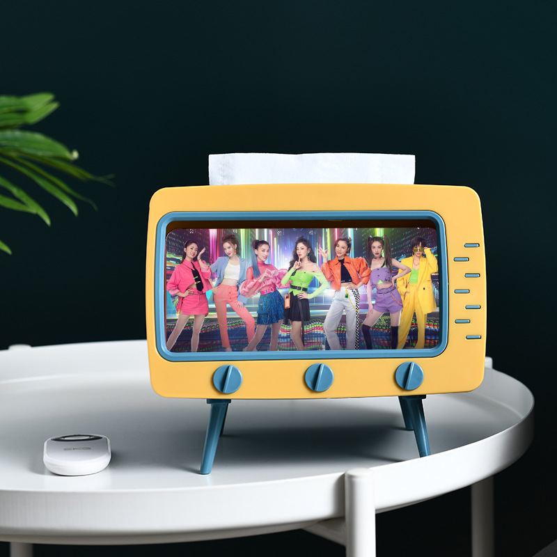 New creative TV tissue box household mul...