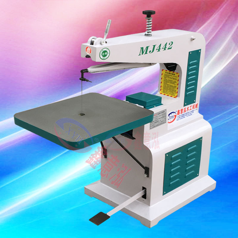 木工机械线锯 拉花机MJ442拉花锯台式拉花锯 曲线锯拉花机 拉花锯