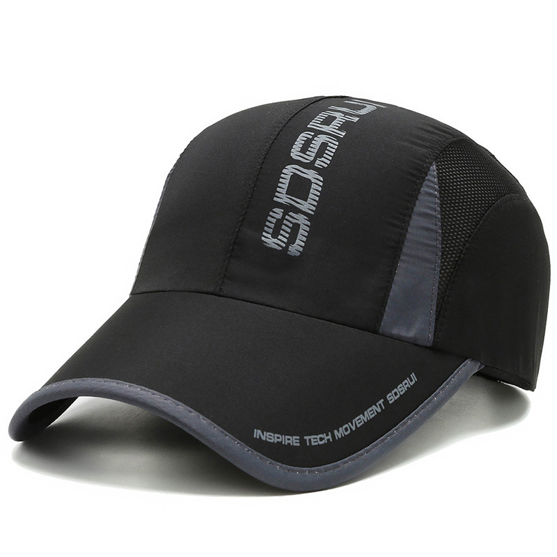 Hut für Herren, dünn und schnelltrocknend, Schutz, Sonnenschutz, Baseballkappe, Sommer, Freizeit, Outdoor-Angeln, atmungsaktiv_voghion.com