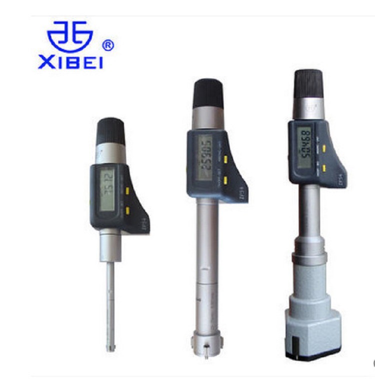 青海青量电子三点内径数显三爪内孔高精度内圆测量0.001mm千分尺