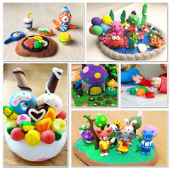 Factory wholesale ultra-light clay 100g pack 24 colors clay plasticine children's handmade educational toys for early education