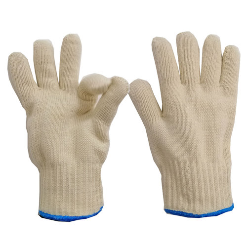 Factory-made custom-made heat-insulating and scald-proof gloves for foreign trade, double-layer extra-large size cotton microwave oven gloves with high temperature resistance up to 350 degrees.