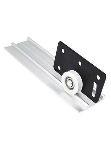 Large heavy-duty wardrobe sliding door accessories sliding door pulley bearing groove mute single side can be matched with track