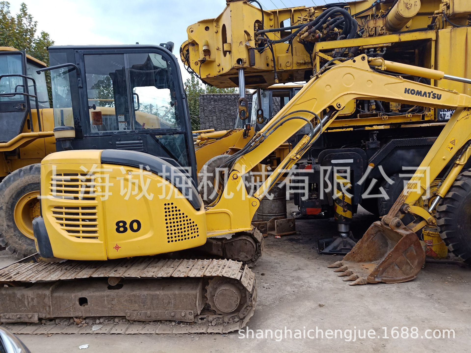 二手小松PC80挖掘机  小松8吨挖掘机