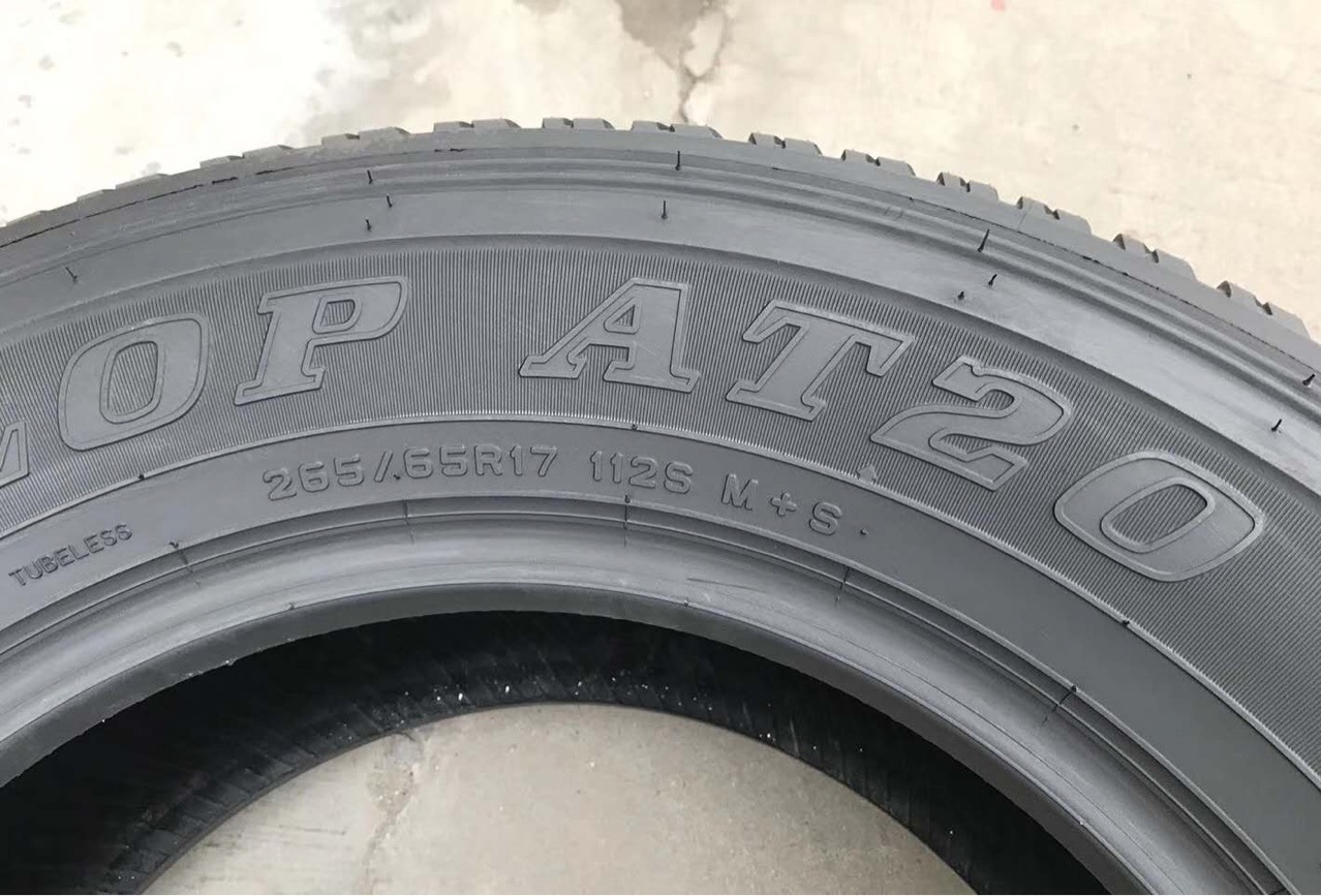 Used Dunlop Tires 265 275 285/60 65 70R17R18 Suitable for Toyota Prado