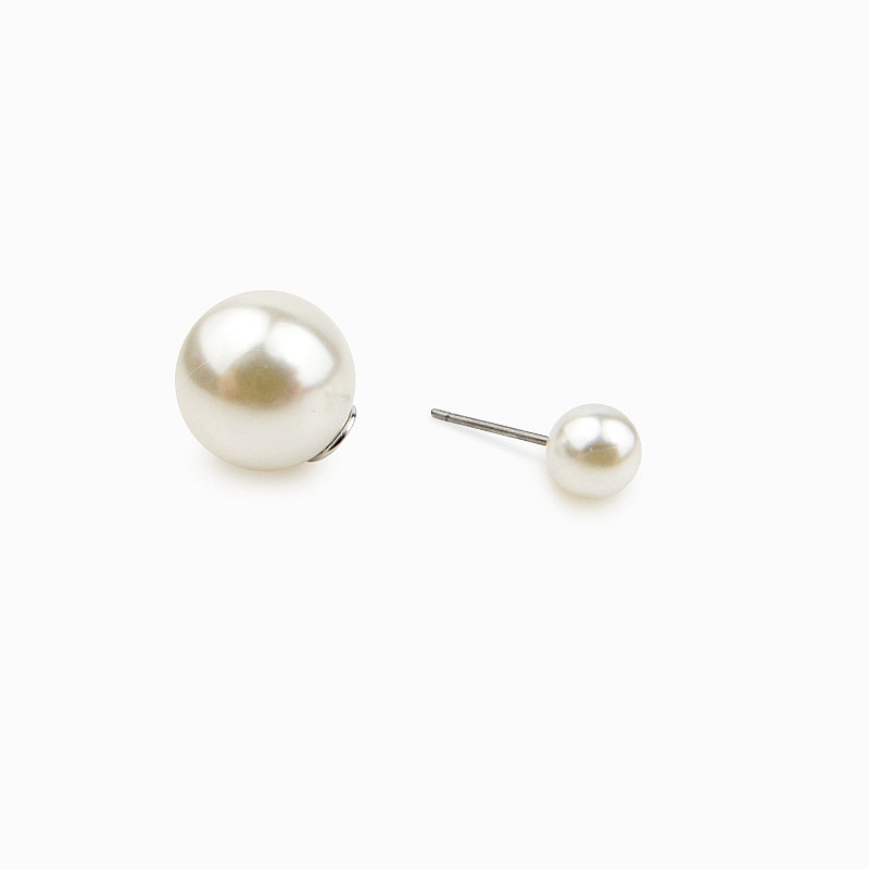 Fashion New Quality Zircon Double Head Pearl Brooch Wholesale display picture 14