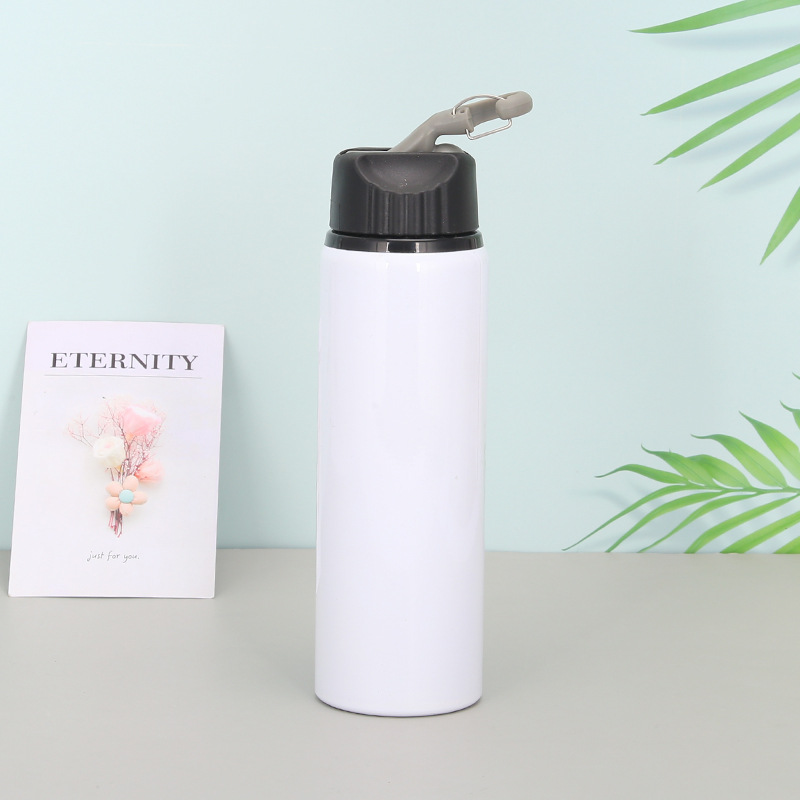 Creativo hervidor de aluminio portátil al aire libre de una sola capa deportes hervidor publicidad regalo taza al por mayor