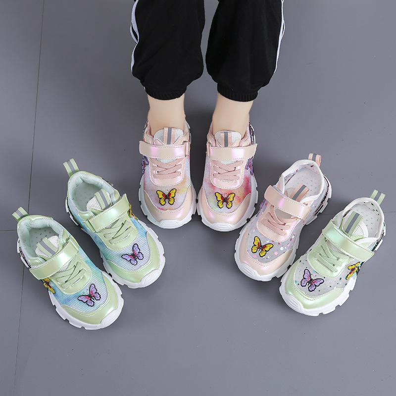 兒童鞋寶寶鞋軟底透氣網面學步鞋 女寶寶秋季鞋子 2020女童運動鞋