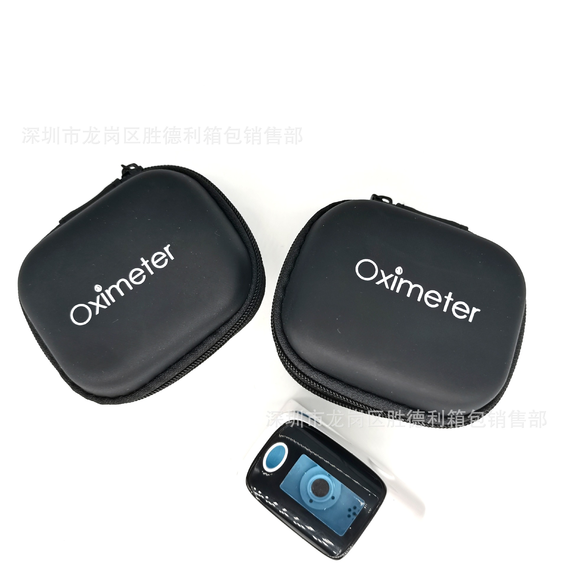 爆款抗压防水防摔血氧仪收纳包便携eva收纳盒数码3C专用拉链包