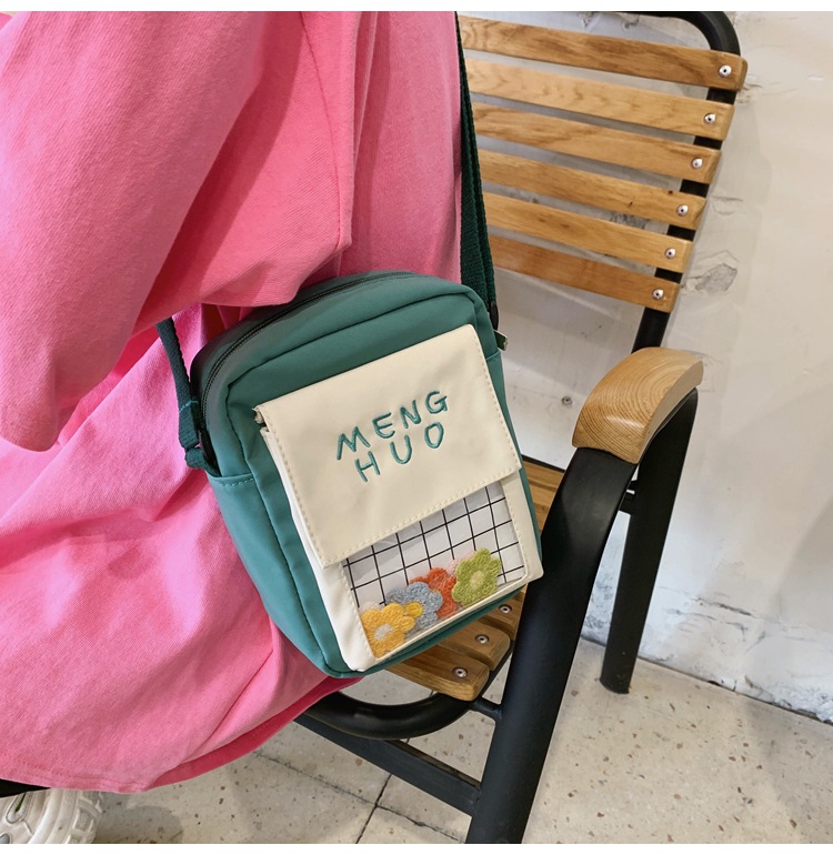 Cute Small Bag  New  Fashion  Literary Canvas Messenger Bag Campus Sweet  Shoulder Bag Wholesale display picture 27