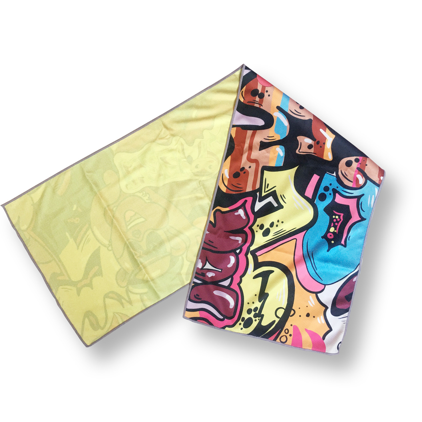 运动健身冰感巾批发外单马逊厂家 冰丝跨境运动冷感毛巾直供