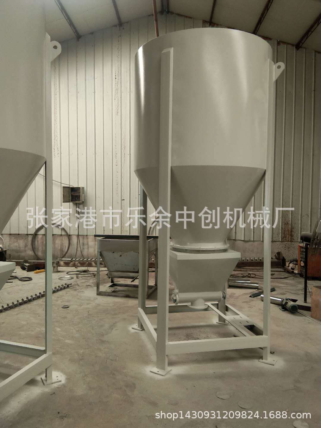 PVC储料仓带搅拌pp料pe料流动好