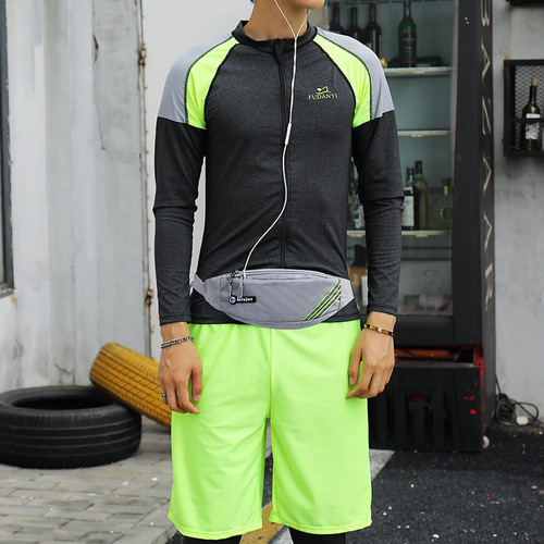 Sports waist bag running phone bag for men and women, multi-functional outdoor, close-fitting waterproof invisible ultra-thin mini waist bag