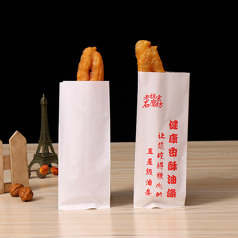 生产批发 防油一次性早餐店外卖打包袋子油条食品包装袋品质保证