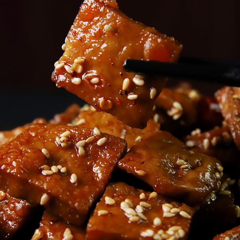 Rabbit Daddy food spicy dried Tofu Sichuan specialty office snack factory wholesale one-piece delivery