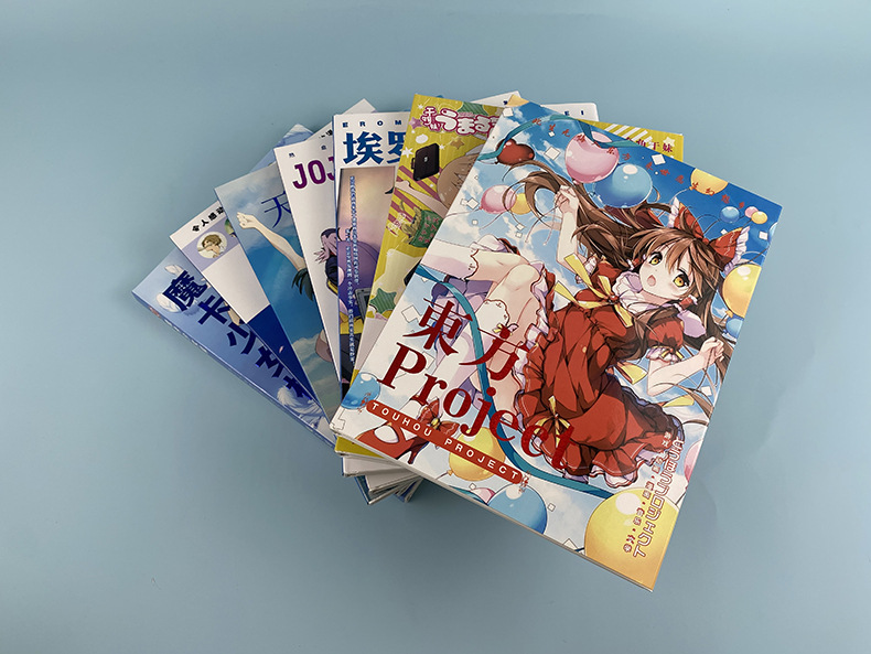 动漫画集批发 间谍过家家原神鬼灭之刃文豪野犬无限滑板精装画册详情10