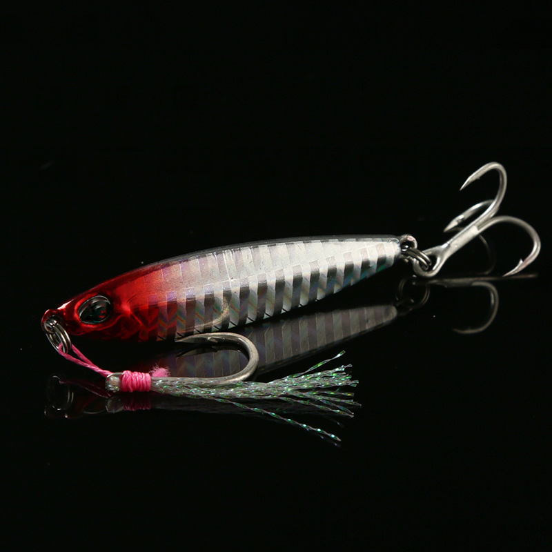 Metal Jigging Spoon spinner blade Fresh Water Bass Swimbait Tackle Gear