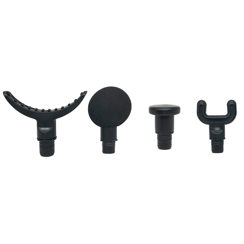 Fábrica pistola fascial pistola de masaje de relajación muscular profunda modificación de la cabeza de arco pistola fascial pistola de masaje cabeza de agarre