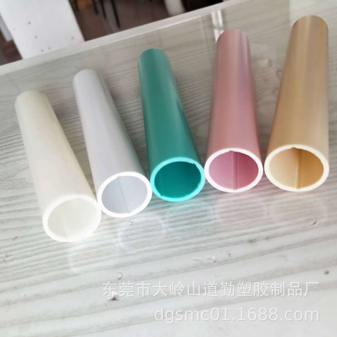 厂家供应塑料管材abs空心管 彩色硬管abs异形管材卷心管 品质保障