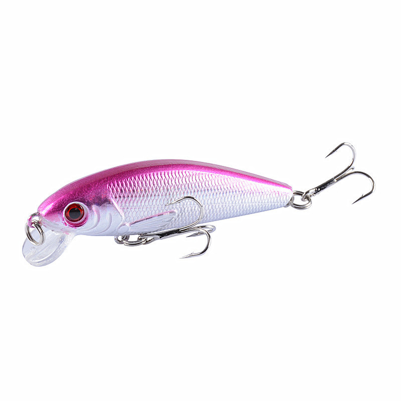 Floating Minnow Fishing Lures Hrad Plastic Baits Bass Trout Fresh Water Fishing Lure