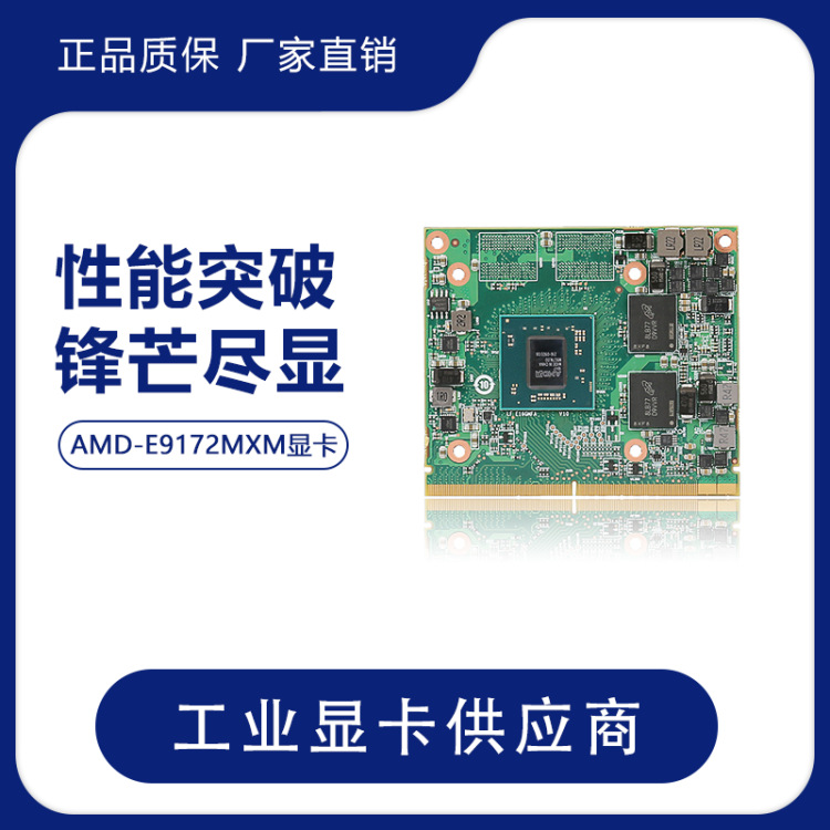 GOLDEN Gold standard AMD E9172 MXM3.0 Video card 2GB GDDR5 Memory 35W Low power consumption Edge calculation