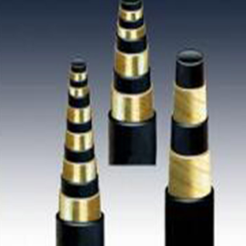 三层高压钢丝编织胶管 高压钢丝编织胶管 多样式高压钢丝编织胶管