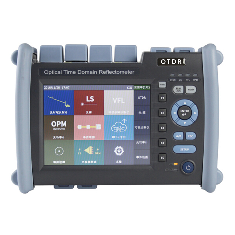 TX6000 switch between Chinese and English long distance OTDR