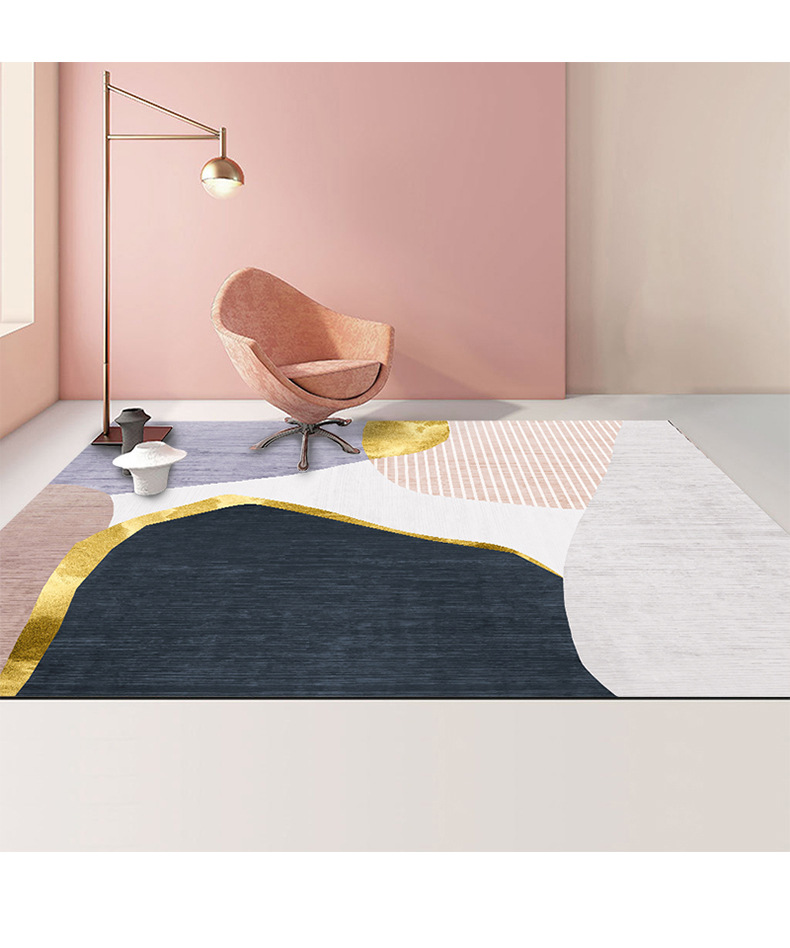 印花地毯,长方形地毯,北欧轻奢地毯,客厅地毯,厨房地垫,儿童爬行毯