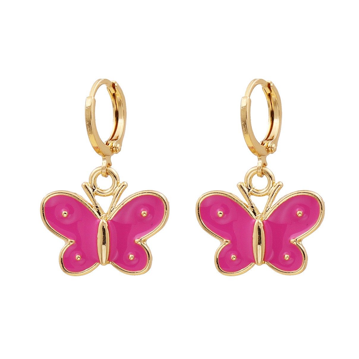 temperament elegant butterfly fresh art style simple earringspicture4