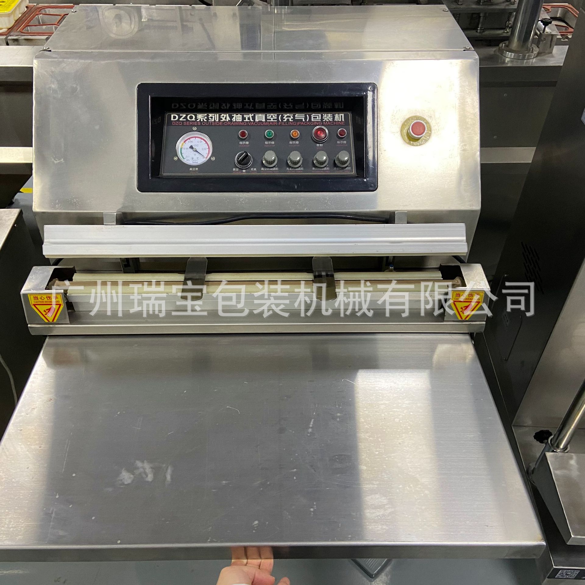 厂家直销外抽真空机不锈钢真空封口机五金产品日用品真空包装机