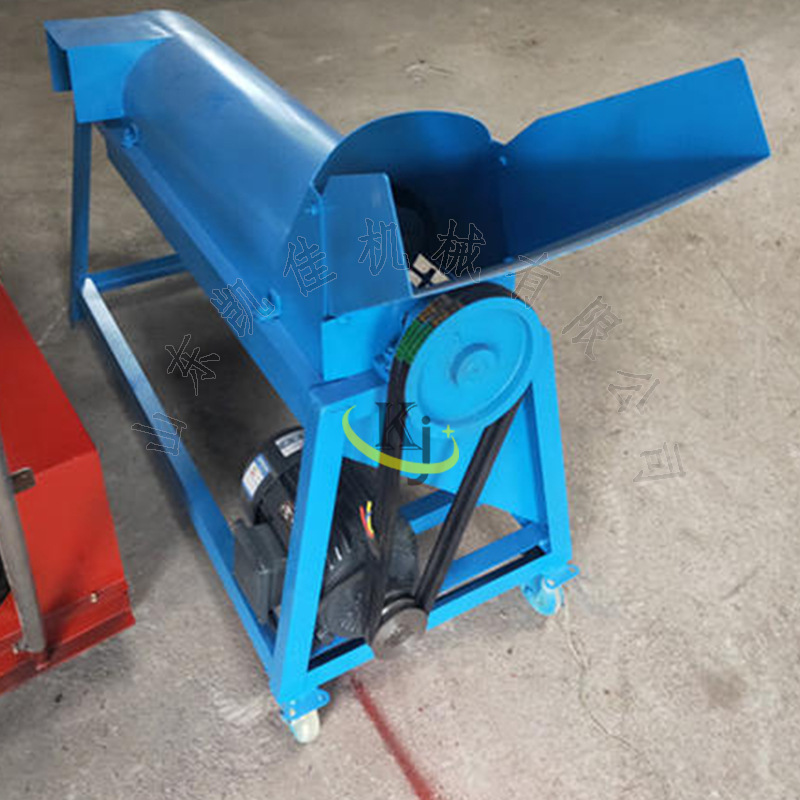 菌袋自动分离机袋栽菌破碎机大型食用菌菌包分离生产线菌袋粉碎机