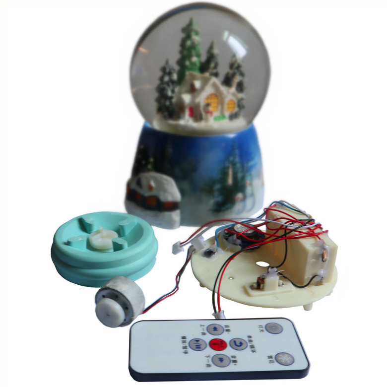 水球用电池盒3V 音乐铃机芯配件