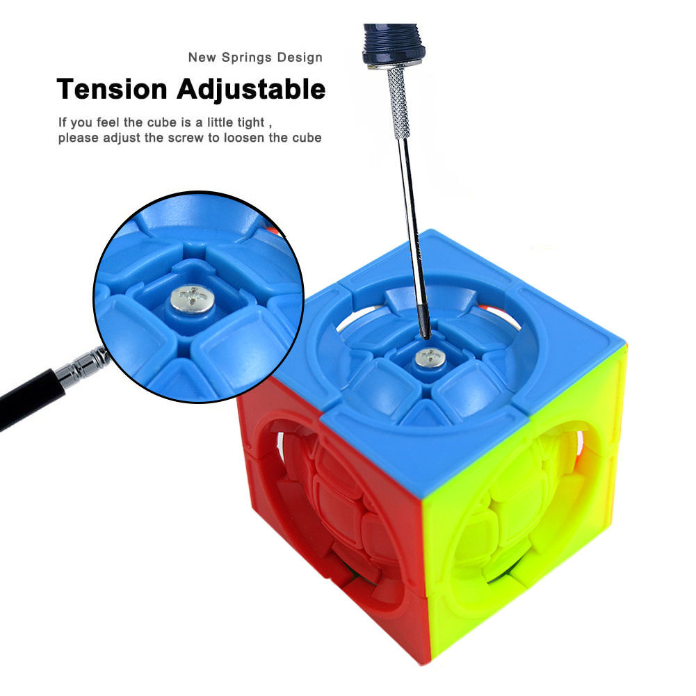Cubo mágico para niños juguete de inteligencia Cubo mágico para adultos Cubo de descompresión de la yema del dedo