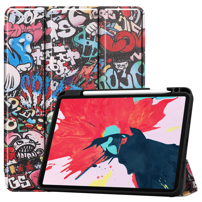 Suitable for new iPad pro11 2020 inch flat protective cover with Pen slot intelligent sleep flip protective cover