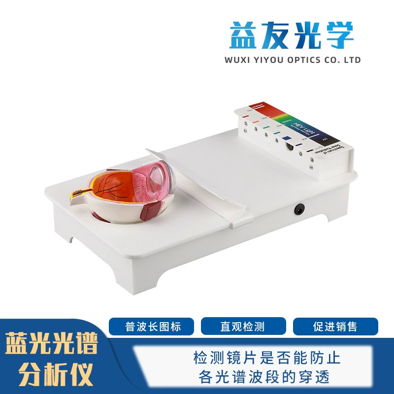 Очки приборное оборудование BR-LT828 реквизит для анализа спектра синего света тестер синего света UV + 420Cut
