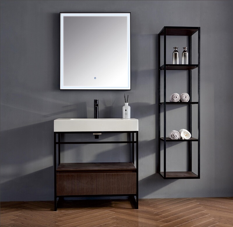 French Standard Acrylic Integrated Basin Bathroom Cabinet Combination Simple Aluminum Alloy Floor-Standing Washbasin Bathroom Cabinet Washbasin French Standard Acrylic Integrated Basin Bathroom Cabinet Combination Simple Aluminum Alloy Floor-Standing Washbasin Bathroom Cabinet Washbasin