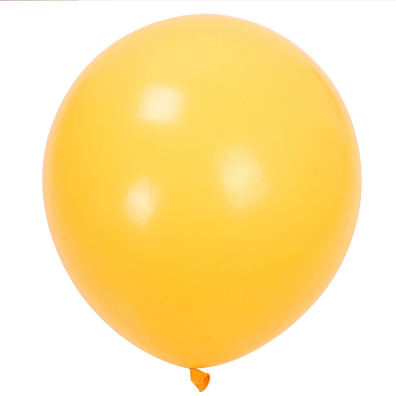Retro balloon, round beads, increased thickness, 18 inch