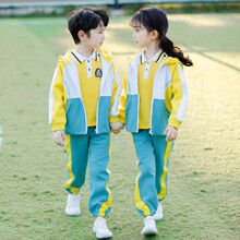 小学生校服春秋装新款2020儿童加厚三件套班服老师幼儿园园服秋季