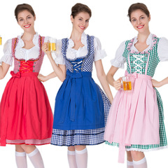New Halloween Costume Beer Girl Dress Uniform Body Shaping Stage Performance Costume Maid Costume