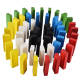 Pine stacked high building blocks 54 children's digital color stacked puzzle wooden early education toys manufacturers wholesale