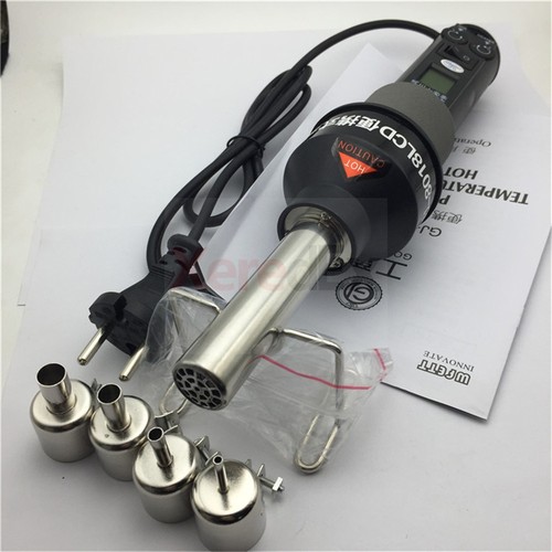 Digital display temperature adjustment hot air gun, portable temperature control and temperature adjustment, industrial electric heat air gun, Gongjue hot air gun 8018 air gun