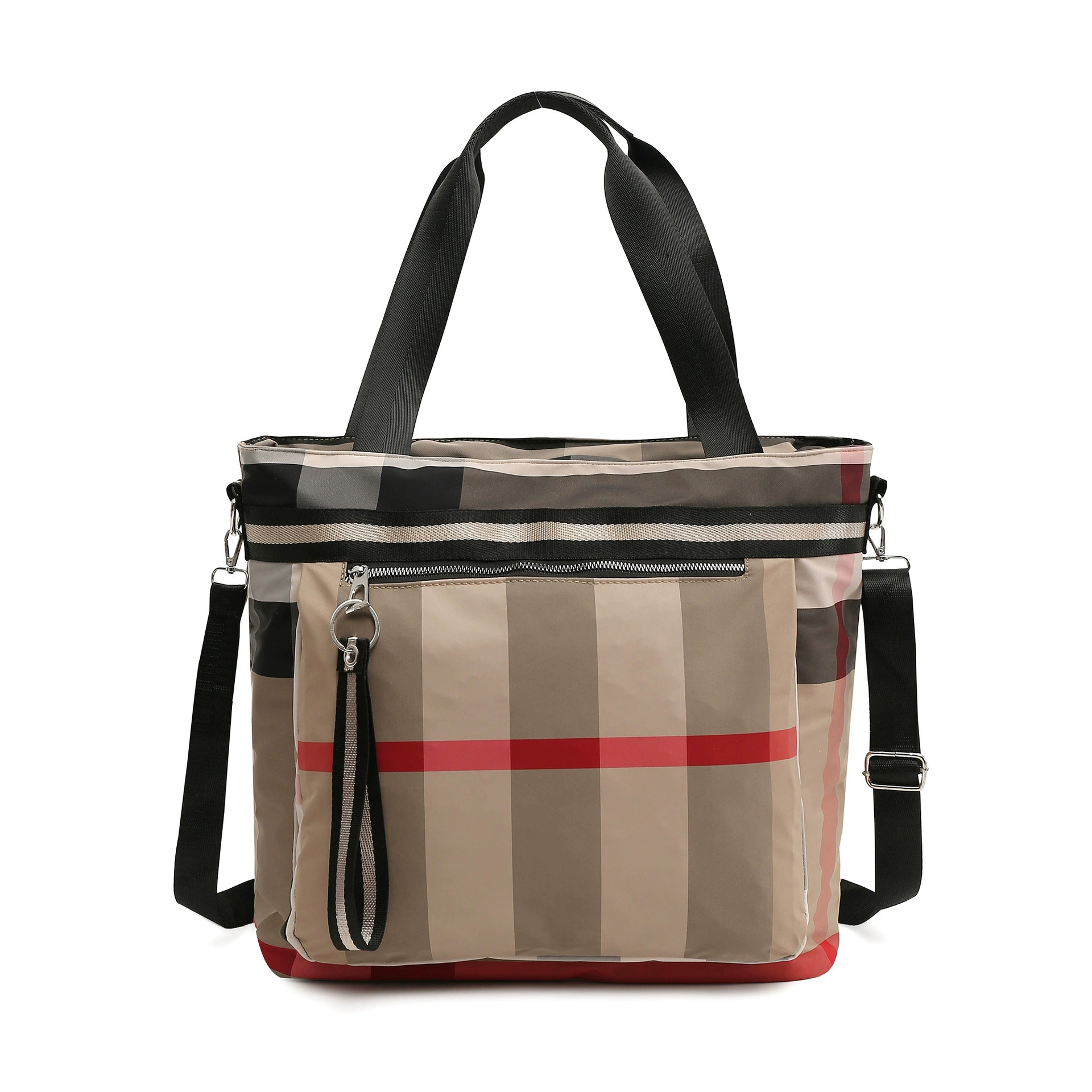 Nylon capacious one-shoulder bag, universal bag strap, oxford cloth