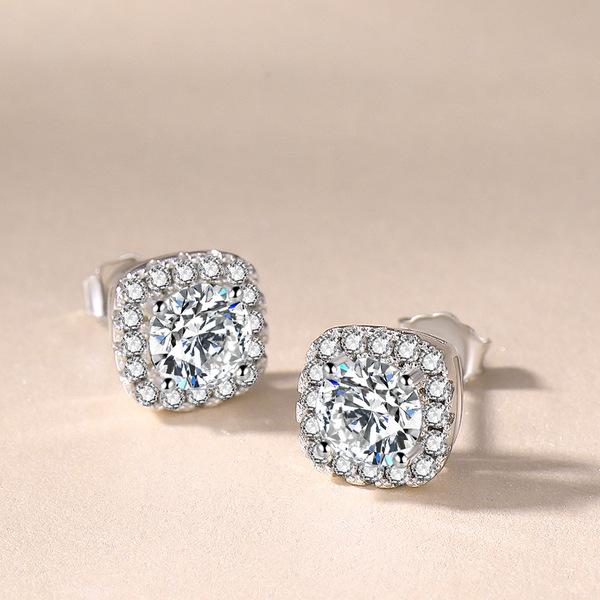 Diamond earrings