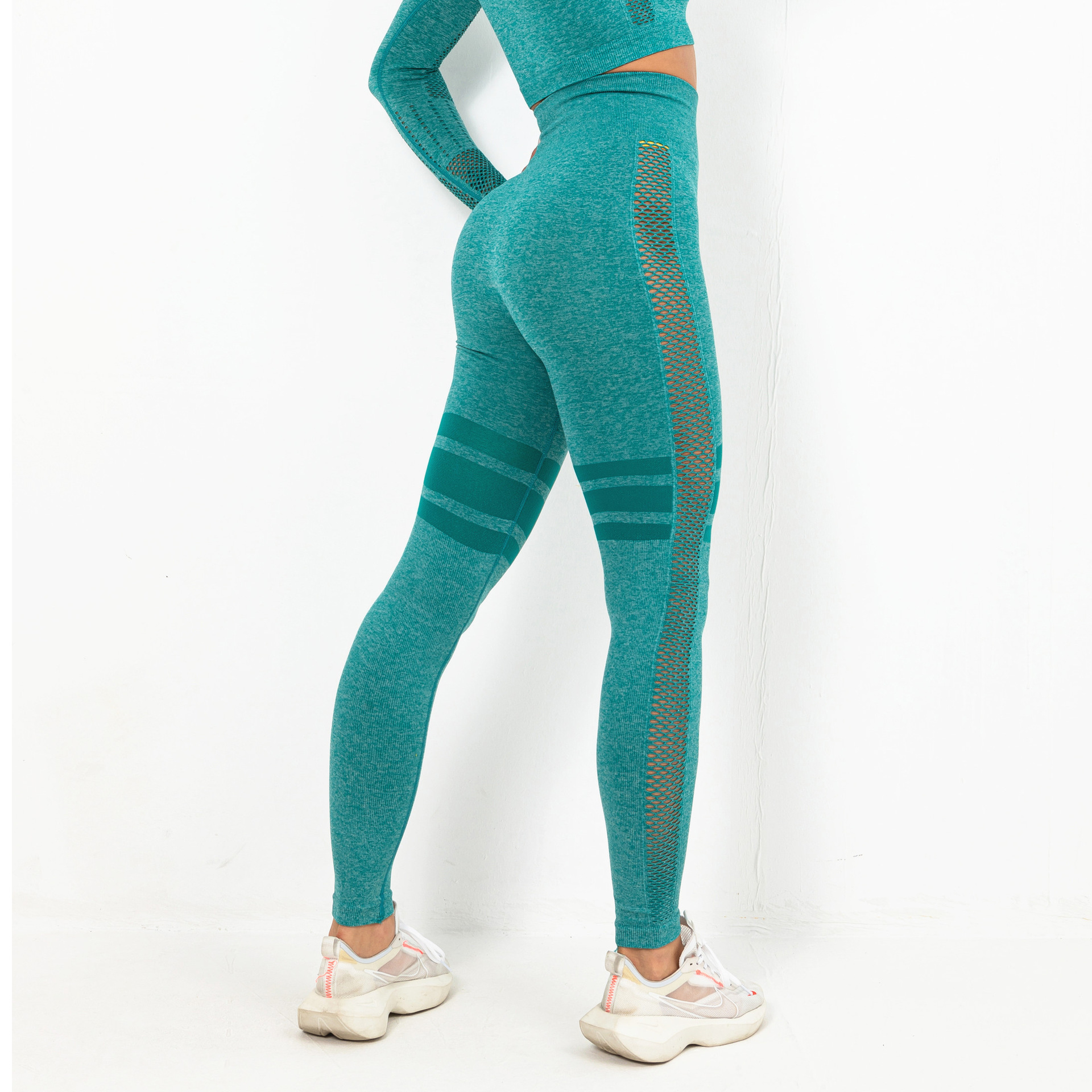 pantalones de yoga huecos sin costuras NSLX20269