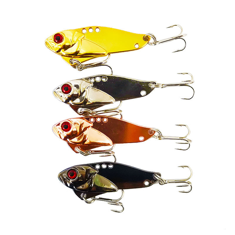 Metal Blade Baits Spinner Blade Lures Fresh Water Bass Swimbait Tackle Gear