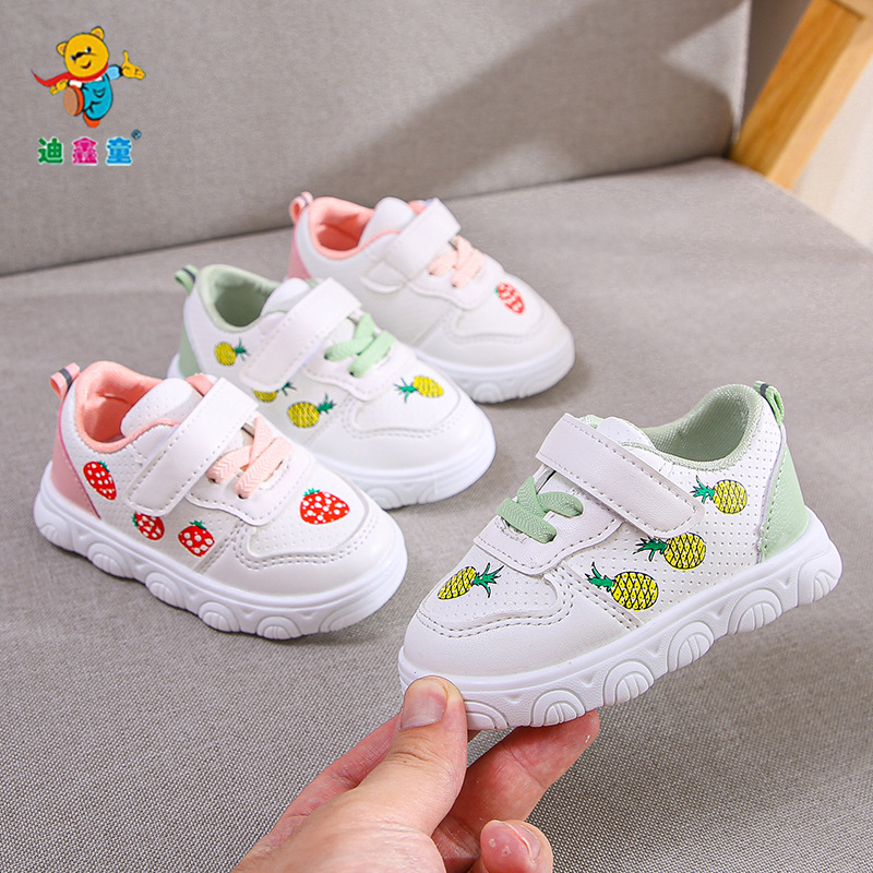 Baby shoes spring and autumn single shoe...