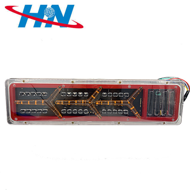 Impermeable y durable 24V conducción camión bomba coche iluminación trasera Asamblea